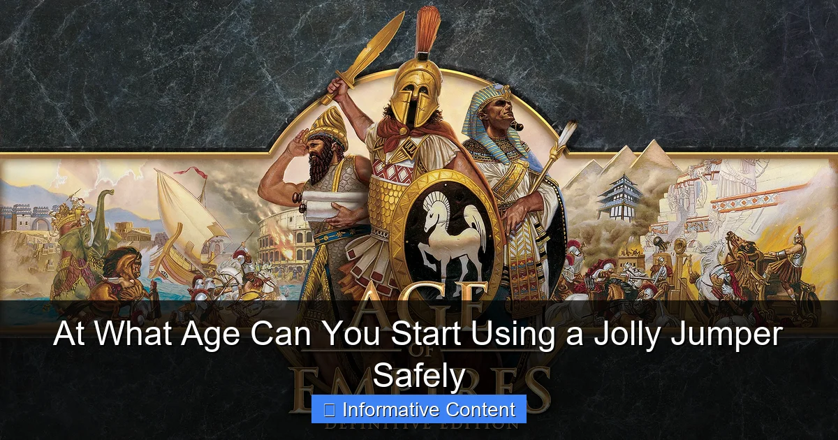 At What Age Can You Start Using a Jolly Jumper Safely