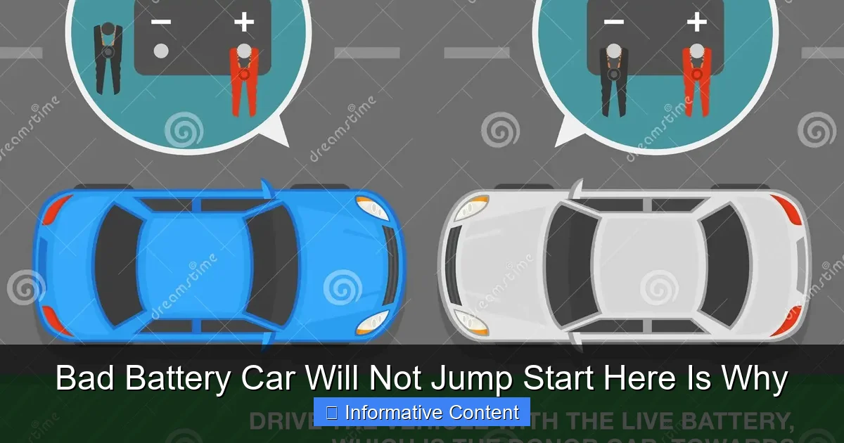 Bad Battery Car Will Not Jump Start Here Is Why