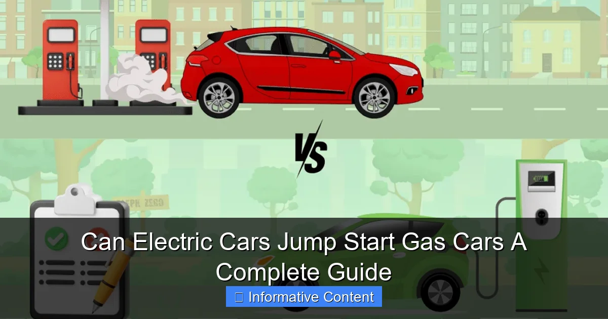 Can Electric Cars Jump Start Gas Cars A Complete Guide