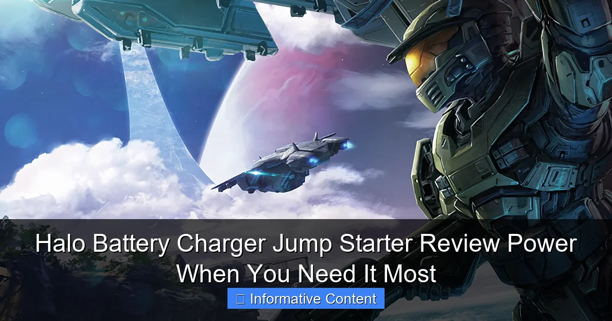 Halo Battery Charger Jump Starter Review Power When You Need It Most