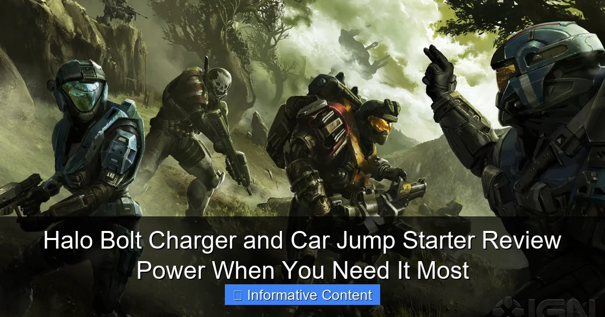Halo Bolt Charger and Car Jump Starter Review Power When You Need It Most