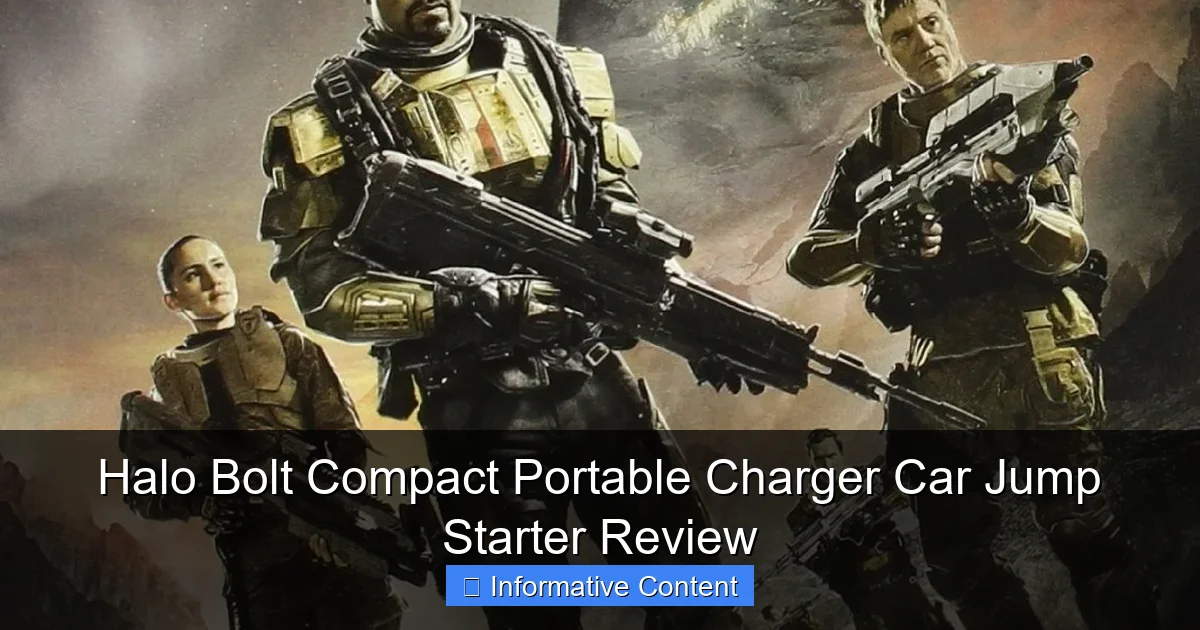 Halo Bolt Compact Portable Charger Car Jump Starter Review