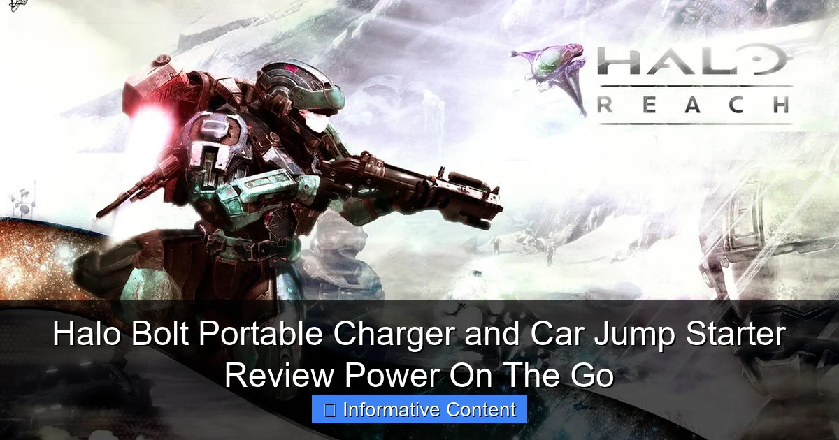 Halo Bolt Portable Charger and Car Jump Starter Review Power On The Go