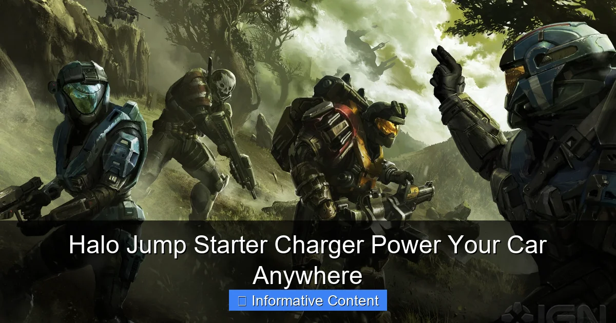 Halo Jump Starter Charger Power Your Car Anywhere