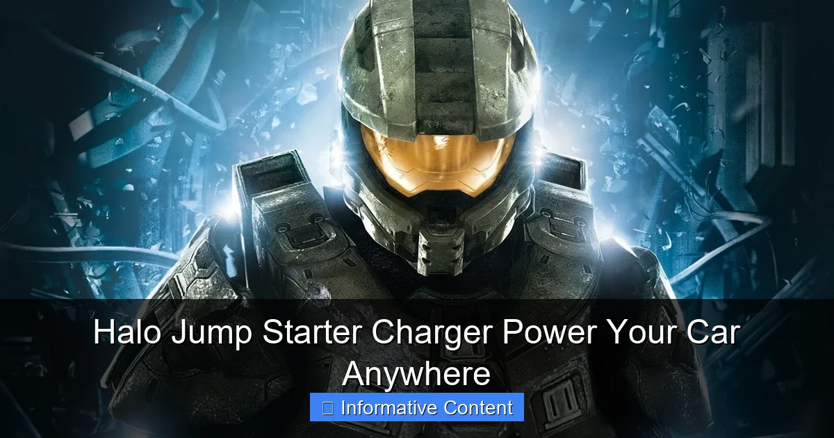 Halo Jump Starter Charger Power Your Car Anywhere