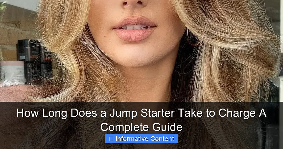 How Long Does a Jump Starter Take to Charge A Complete Guide