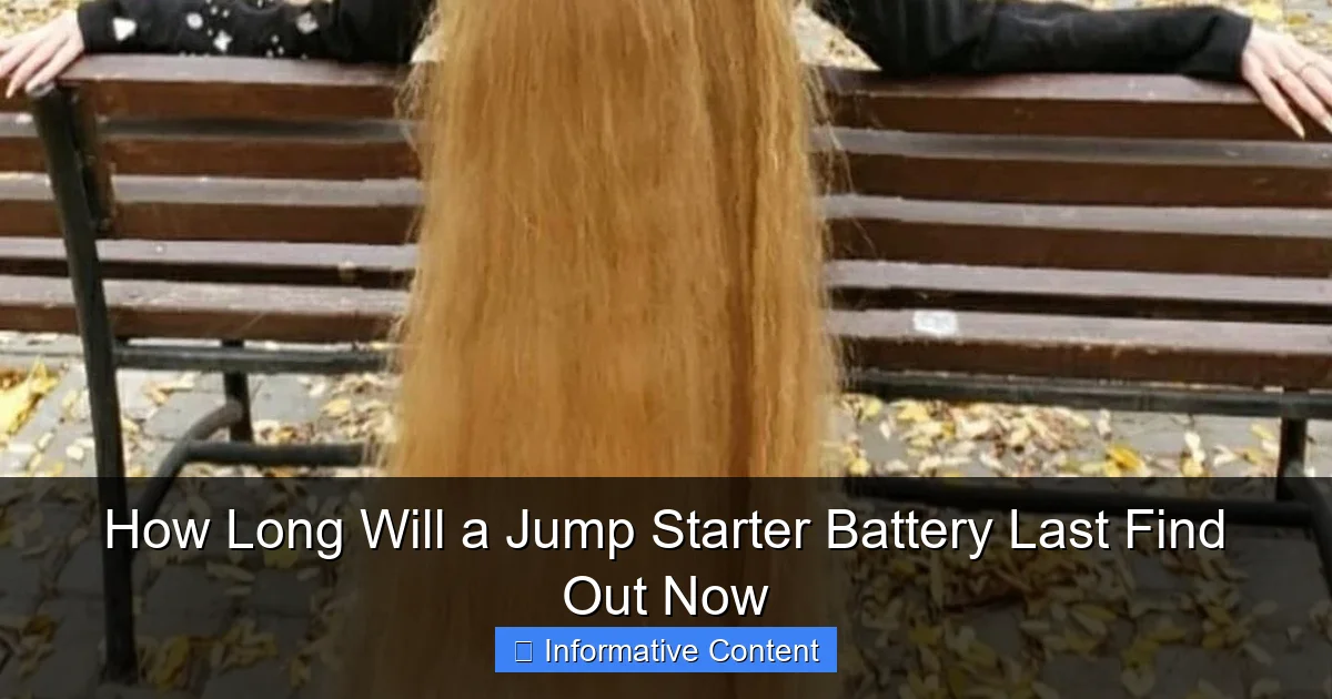 How Long Will a Jump Starter Battery Last Find Out Now