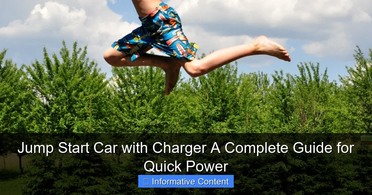 Jump Start Car with Charger A Complete Guide for Quick Power