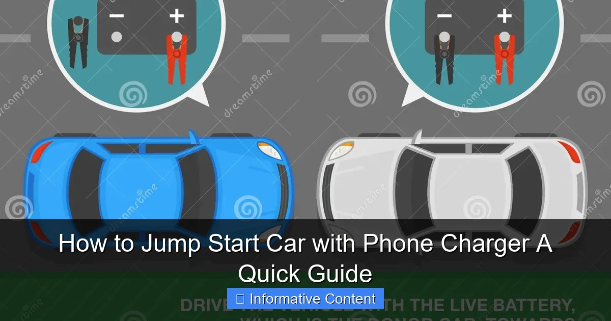 How to Jump Start Car with Phone Charger A Quick Guide