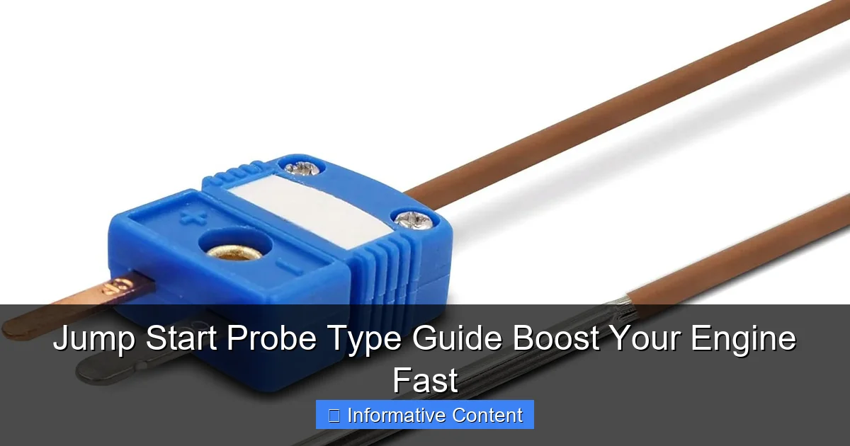 Jump Start Probe Type Guide Boost Your Engine Fast