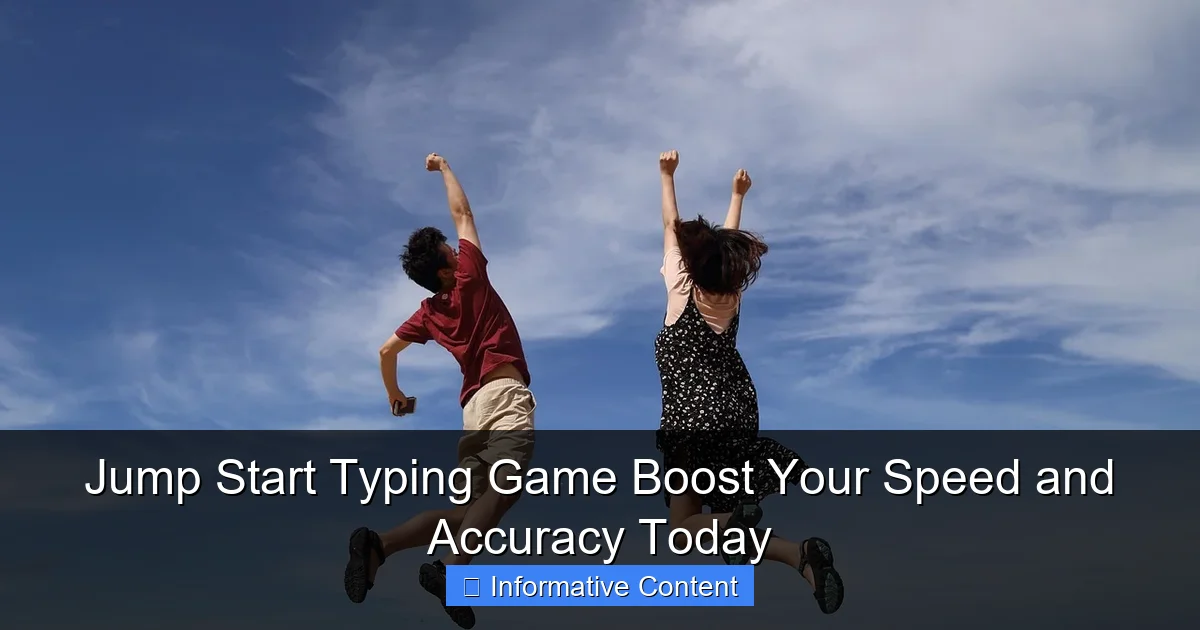 Jump Start Typing Game Boost Your Speed and Accuracy Today