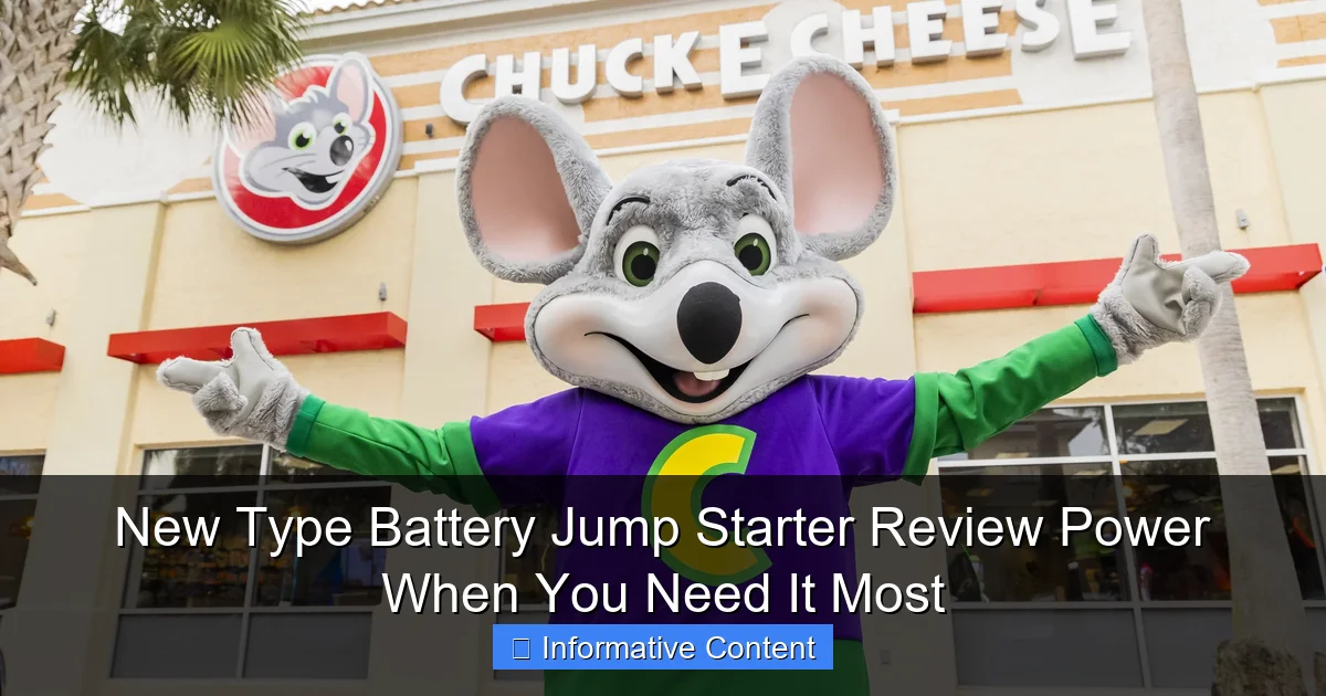 New Type Battery Jump Starter Review Power When You Need It Most