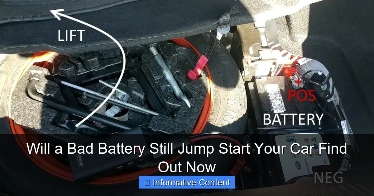 Will a Bad Battery Still Jump Start Your Car Find Out Now