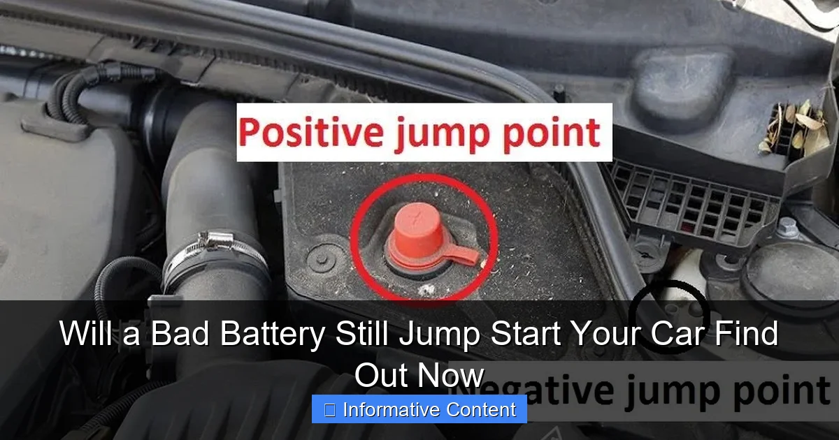 Will a Bad Battery Still Jump Start Your Car Find Out Now