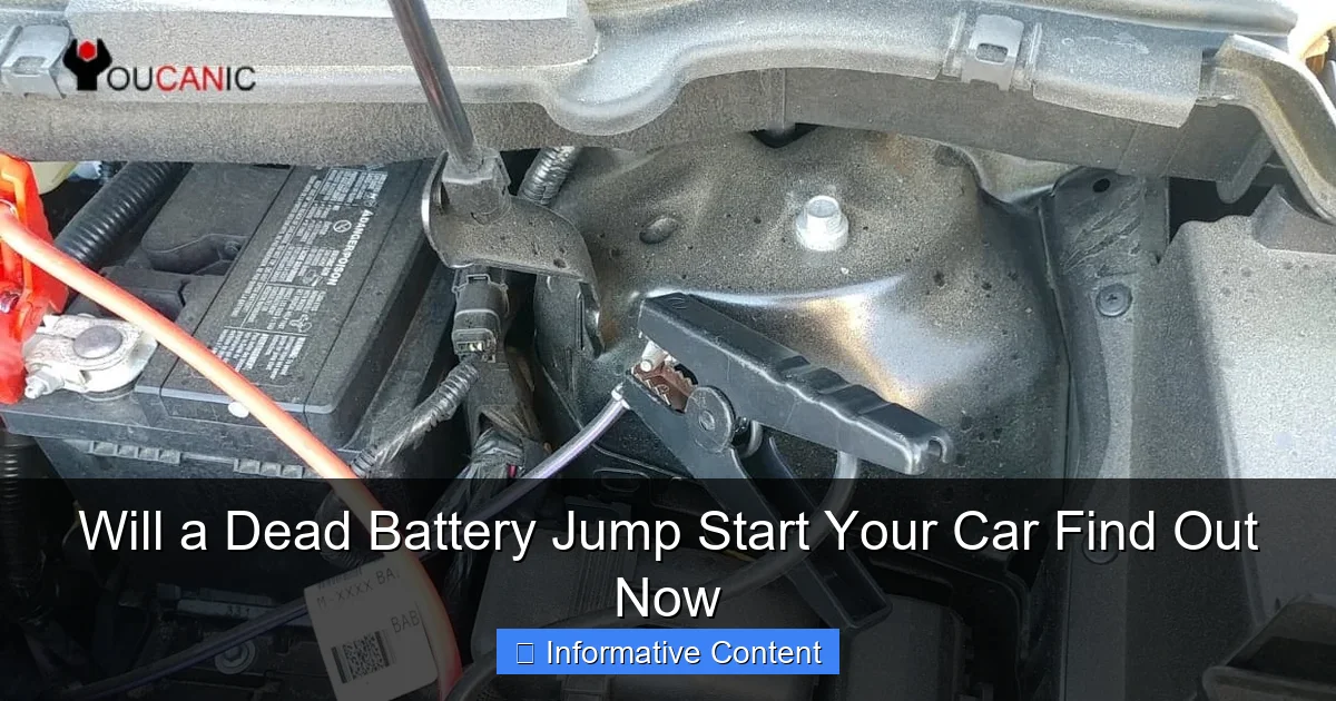 Will a Dead Battery Jump Start Your Car Find Out Now