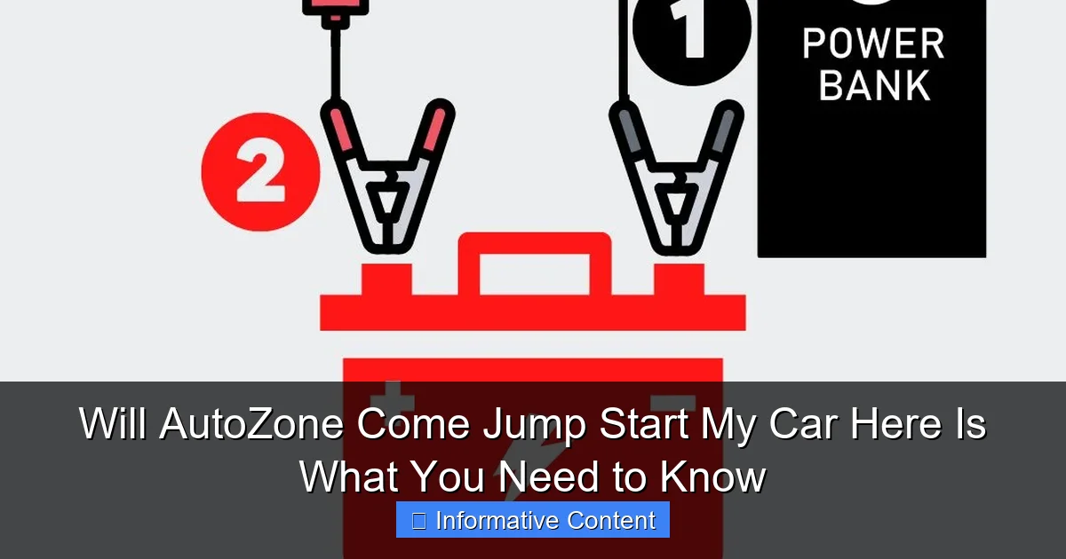 Will AutoZone Come Jump Start My Car Here Is What You Need to Know
