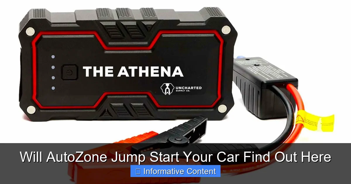 Will AutoZone Jump Start Your Car Find Out Here