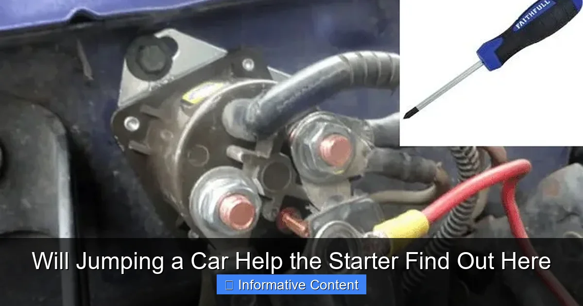 Will Jumping a Car Help the Starter Find Out Here