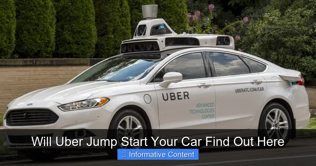 Will Uber Jump Start Your Car Find Out Here