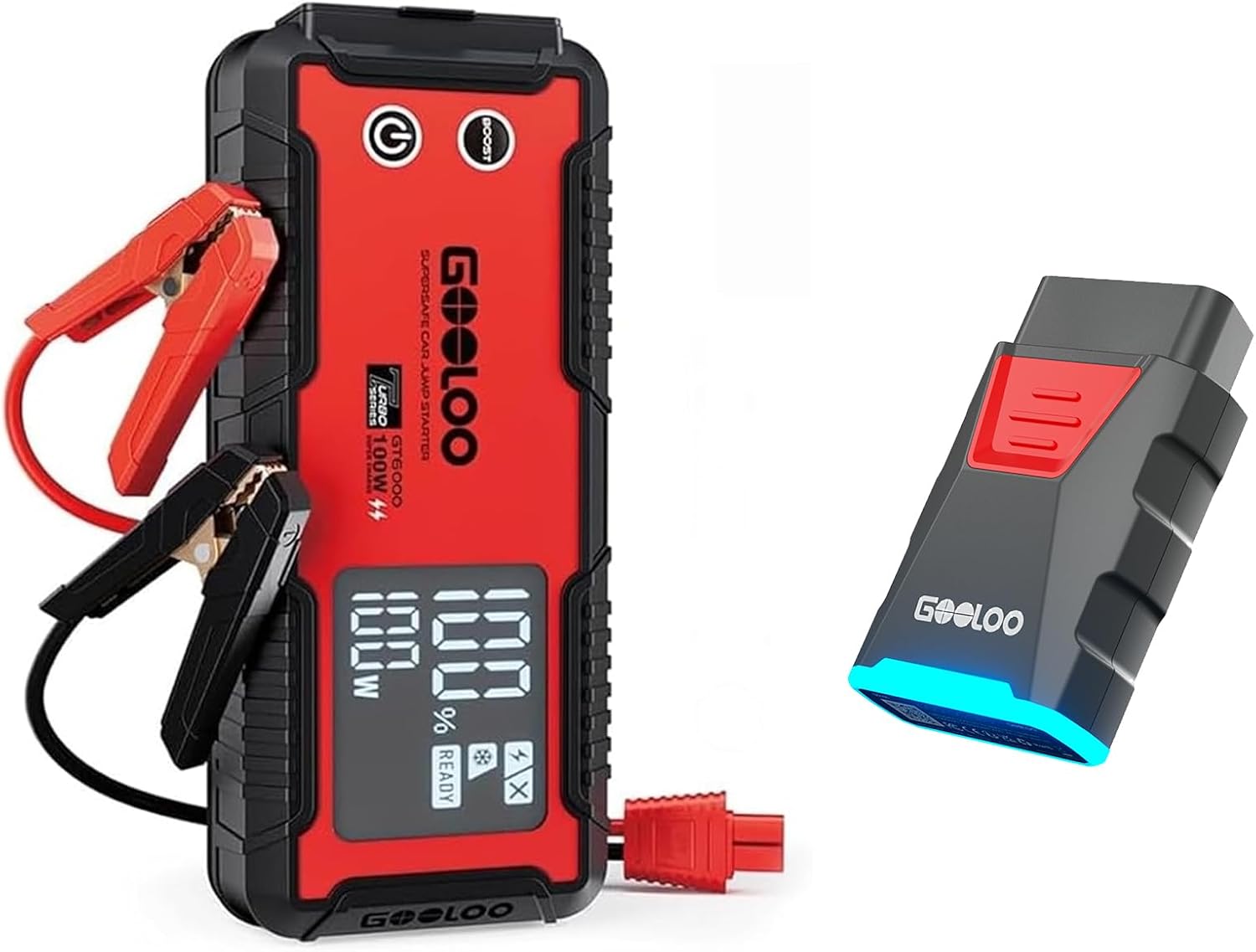 GOOLOO GT6000 & DS100 Review 2026: Best 6000A Jump Starter & OBD2 Scanner Combo?