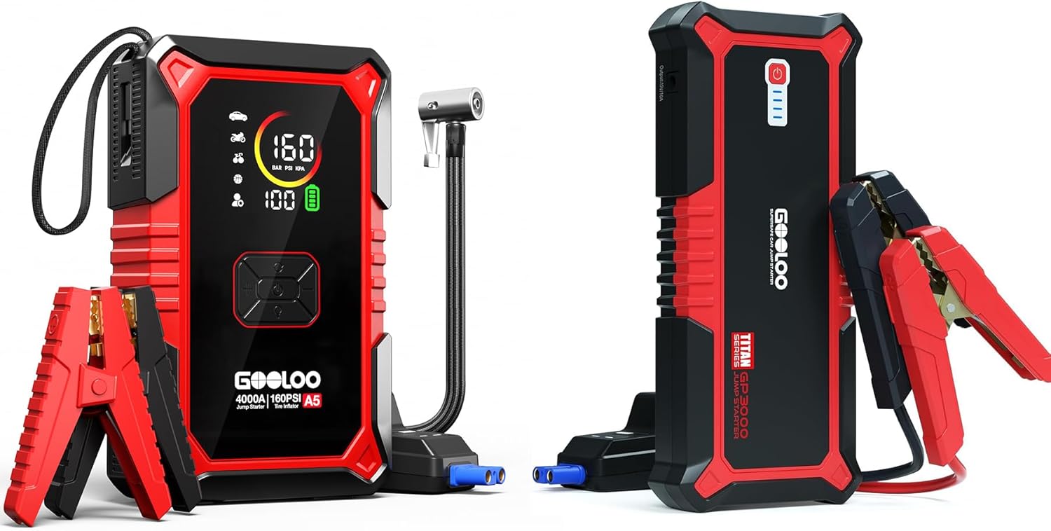 GOOLOO A5 Jump Starter Review 2026: Best 2-in-1 with Air Compressor?