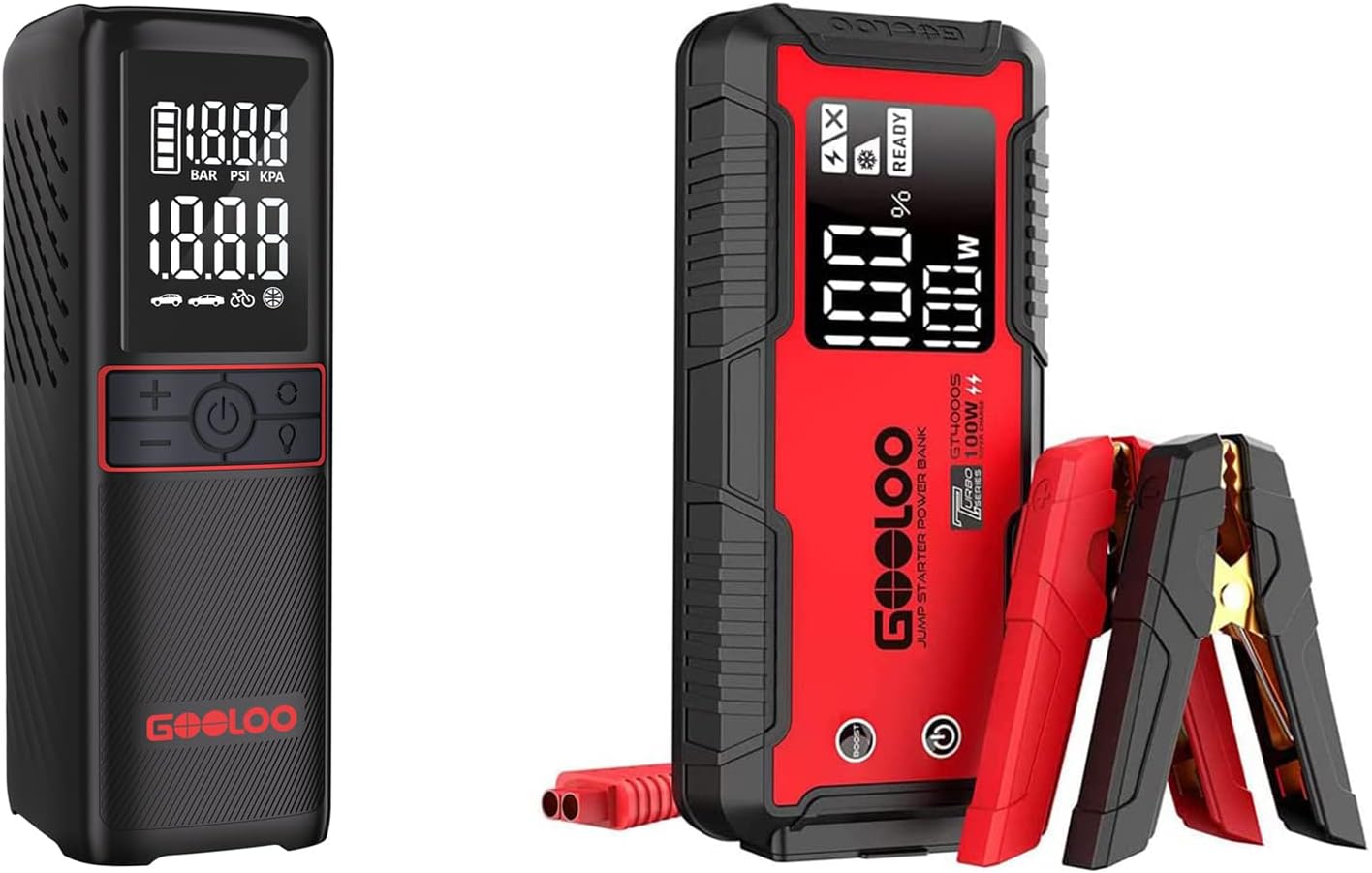 GOOLOO GT160 Tire Inflator & GT4000S Jump Starter Review 2026: Best All-in-One C