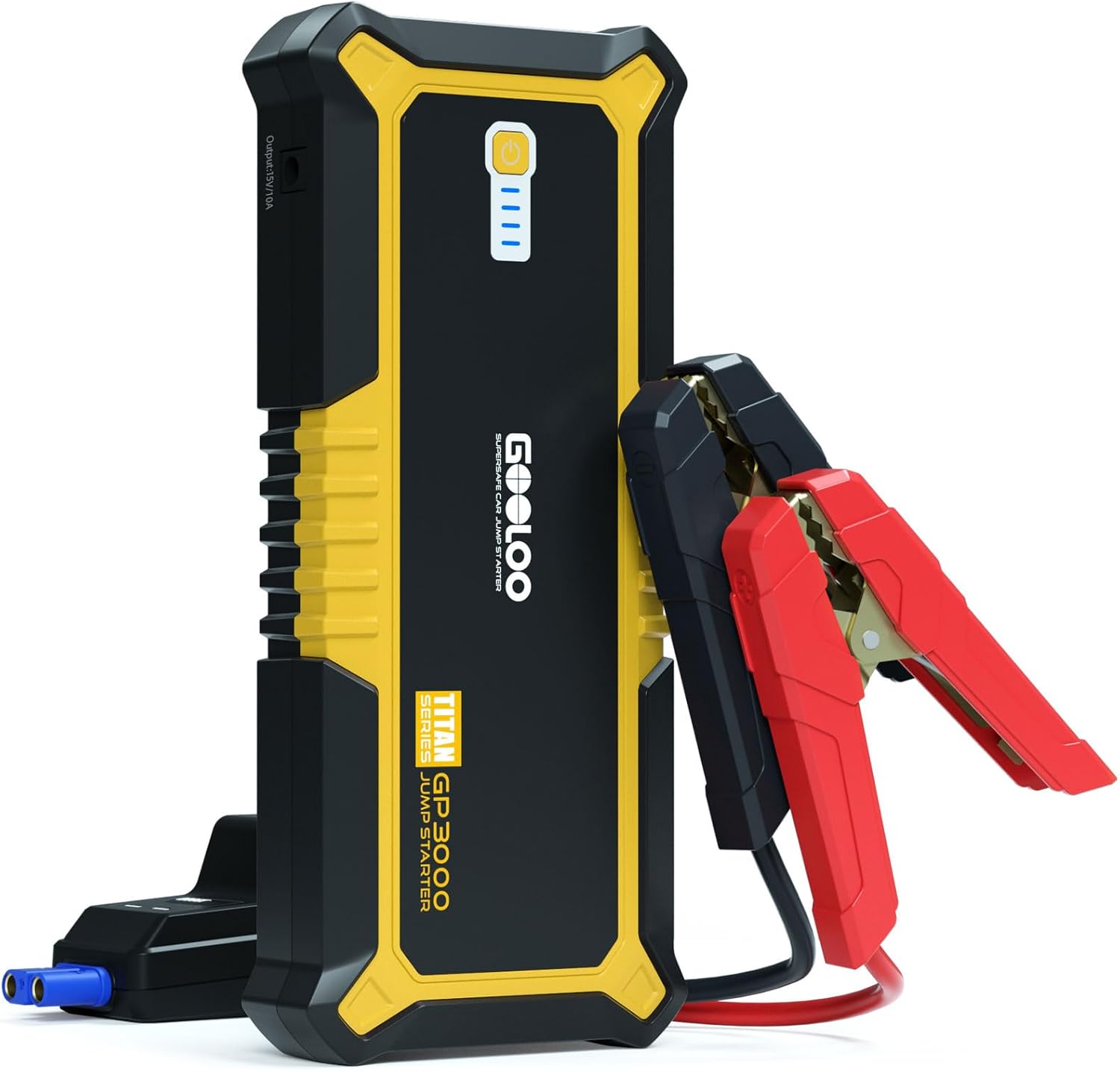 GOOLOO GP3000 Jump Starter Review 2026: 3000A Power for 9.0L Gas & 7.0L Diesel