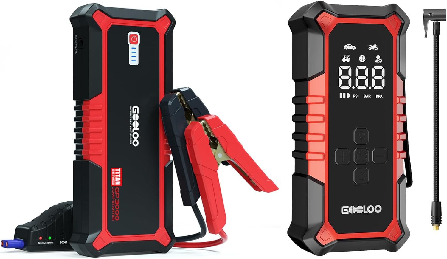 GOOLOO GP3000 Jump Starter Review 2026: Best 3000A Peak Car Starter & A6 Gear In