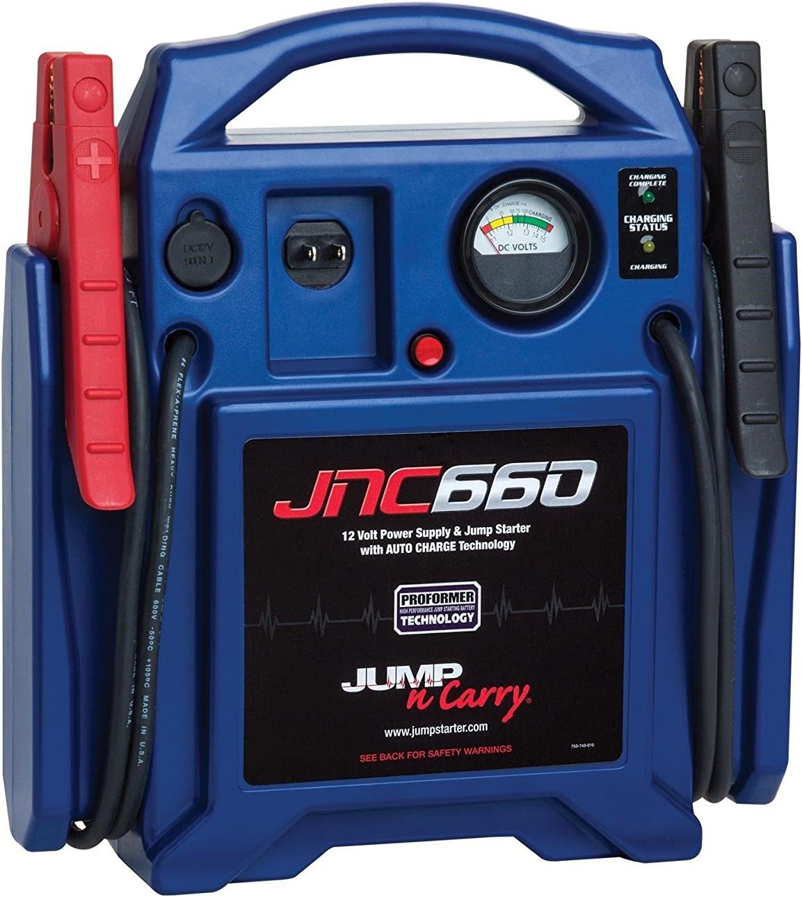 Clore Automotive Jump-N-Carry JNC660 Review 2026: Top 1700 Amp 12V Jump Starter?