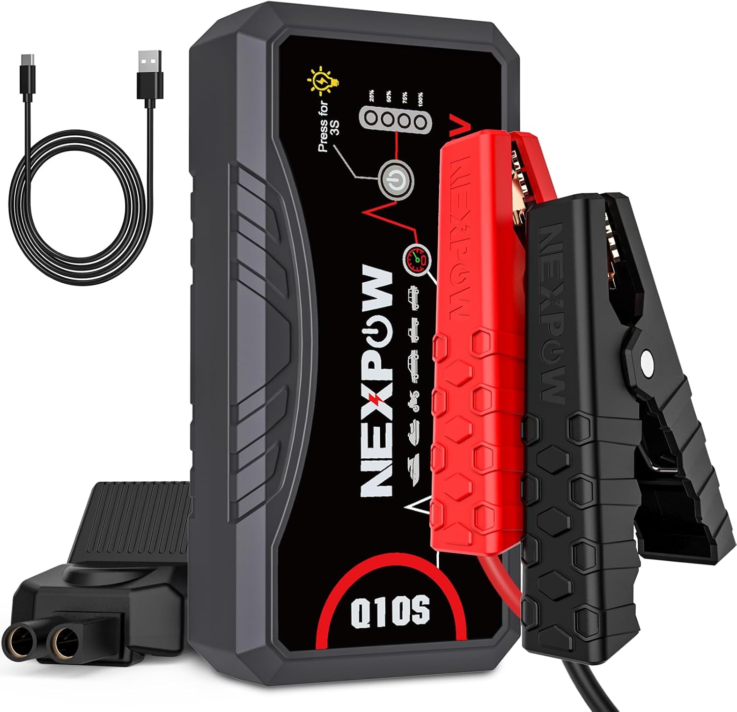 NEXPOW Car Jump Starter Review 2026: 3000A Peak Power for 9.0L Gas & 7.0L Diesel