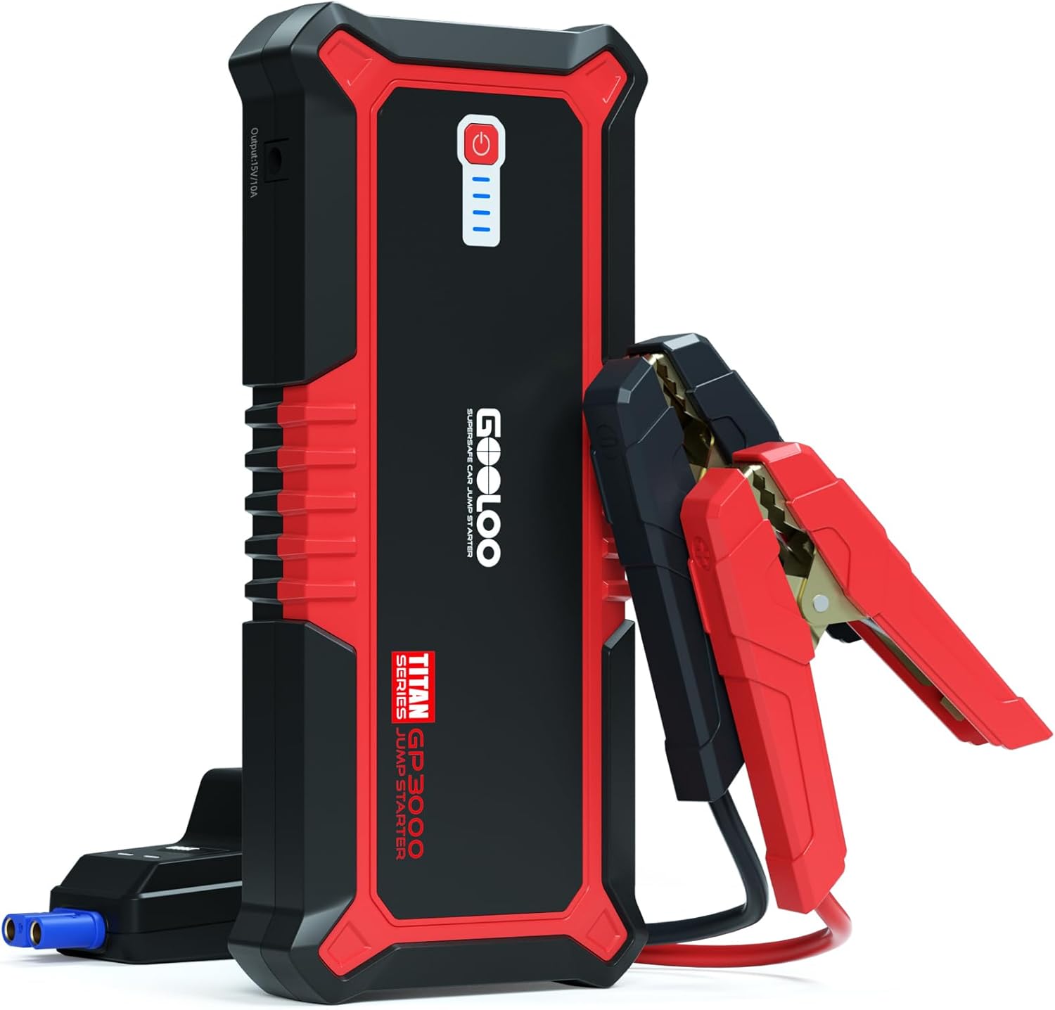 GOOLOO GP3000 Jump Starter Review 2026: 3000A Peak 12V Car Battery Booster
