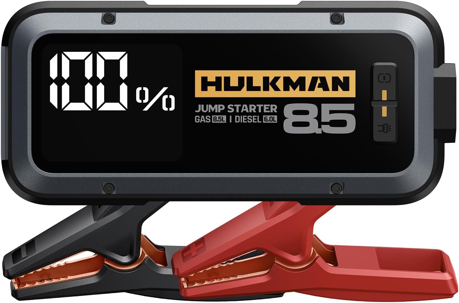Hulkman Alpha85 Review 2026: Top 2000A Smart Jump Starter with 3.3″ Display & US