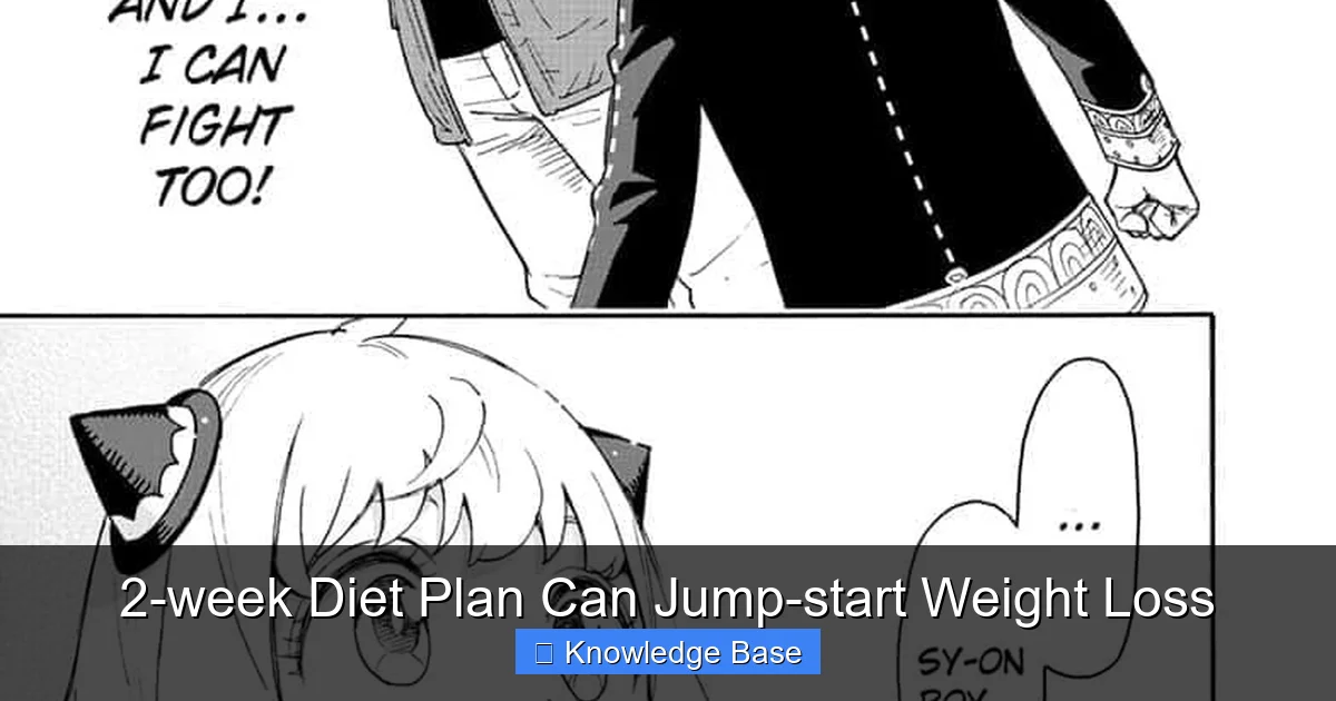 2-week Diet Plan Can Jump-start Weight Loss