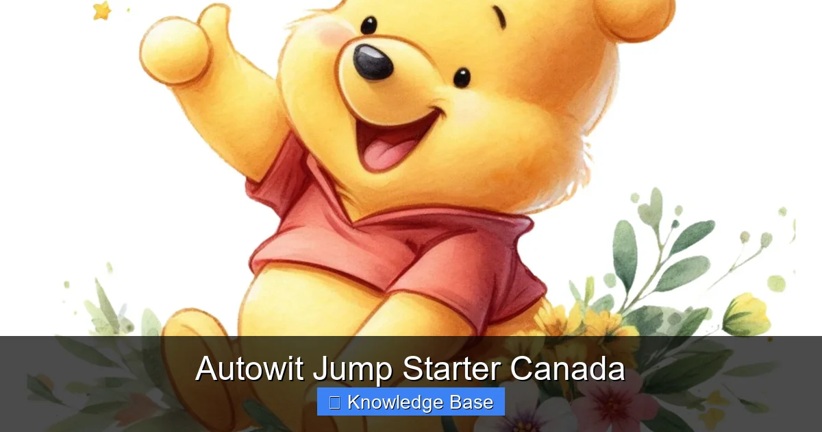 Autowit Jump Starter Canada