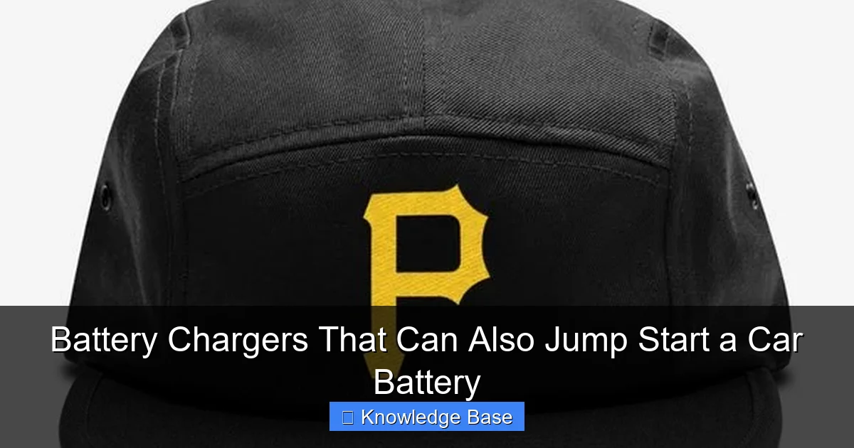 Battery Chargers That Can Also Jump Start a Car Battery