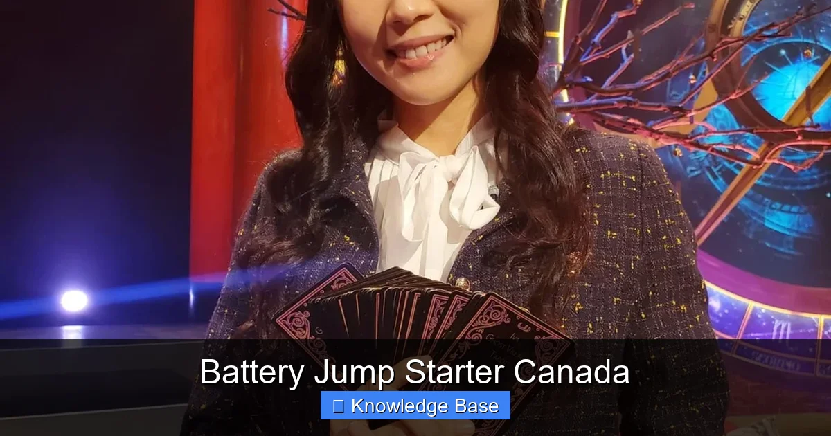 Battery Jump Starter Canada