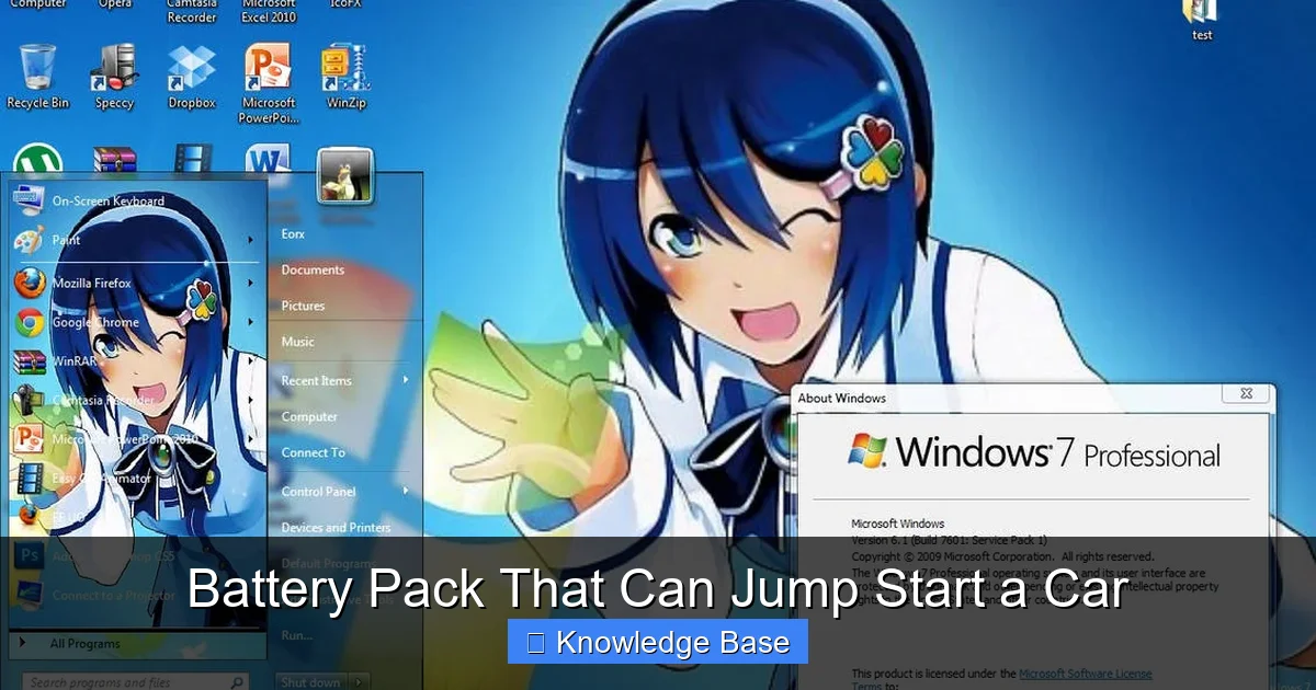 Battery Pack That Can Jump Start a Car