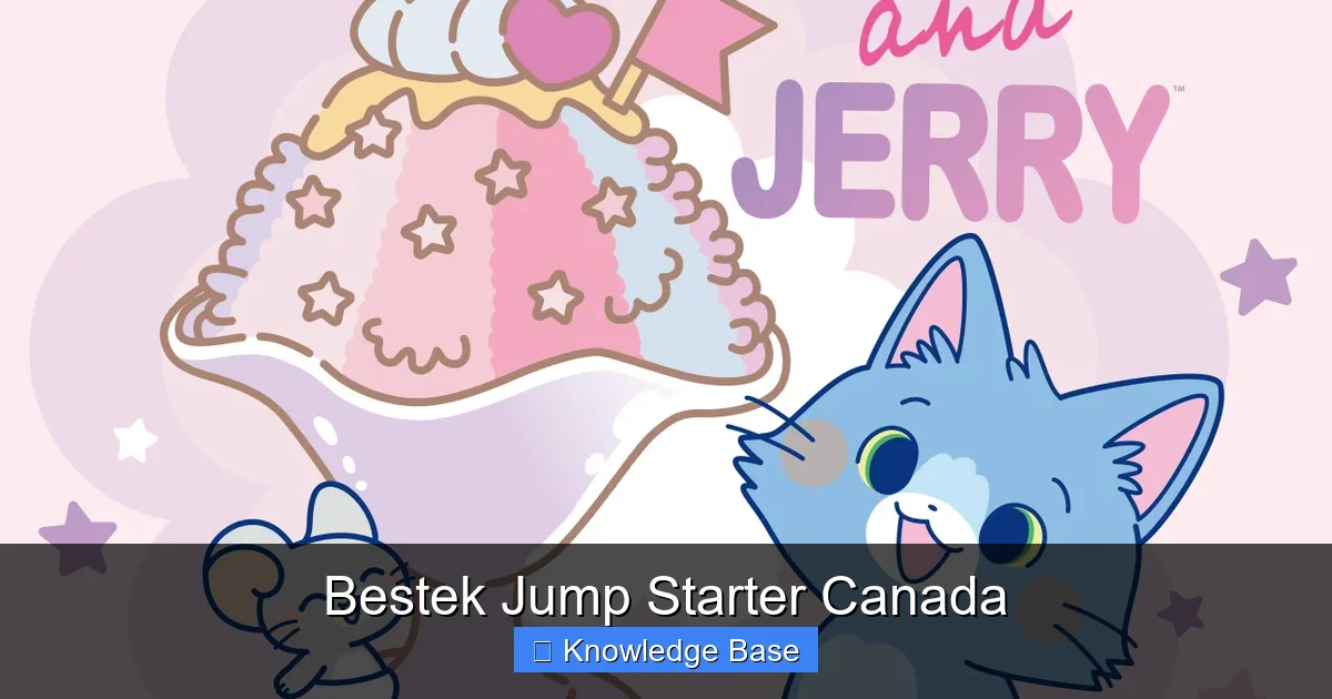 Bestek Jump Starter Canada