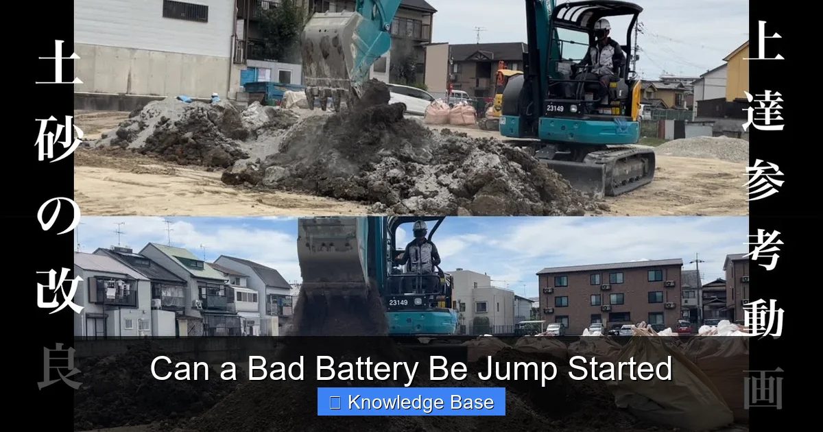 Can a Bad Battery Be Jump Started
