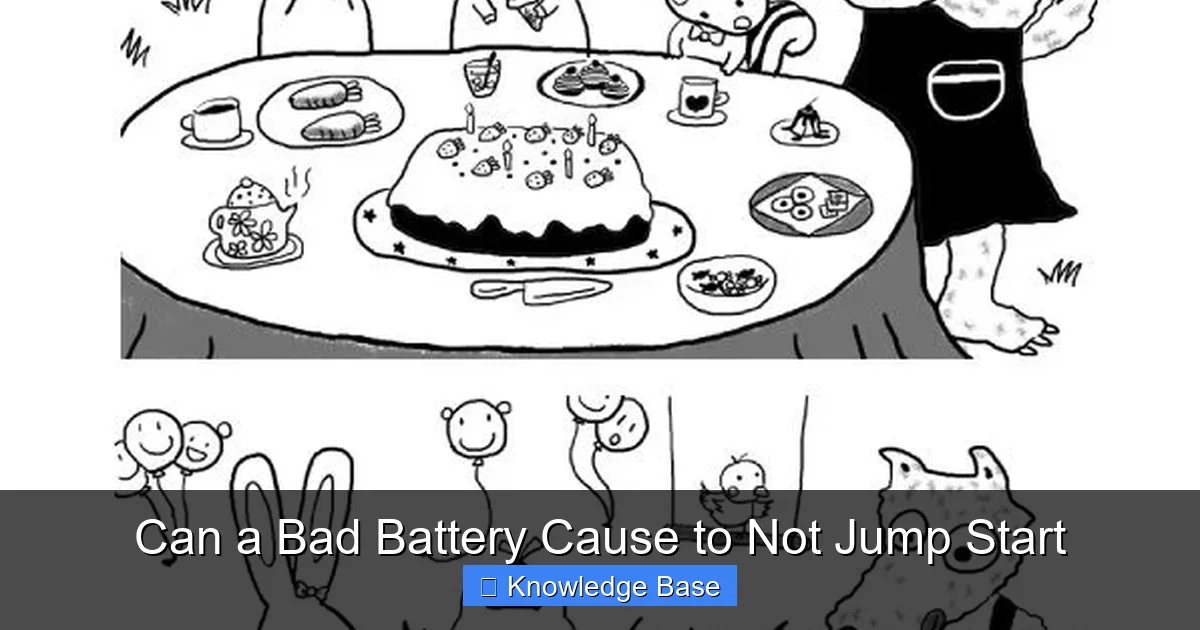 Can a Bad Battery Cause to Not Jump Start