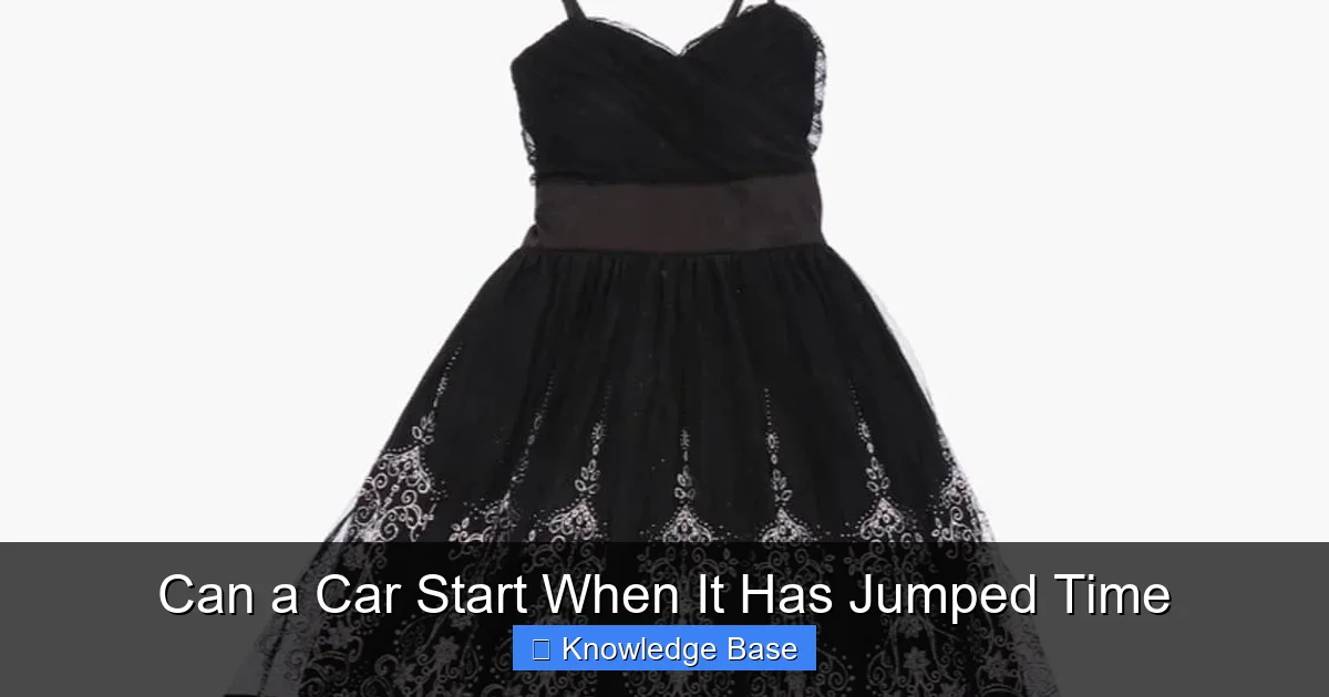 Can a Car Start When It Has Jumped Time