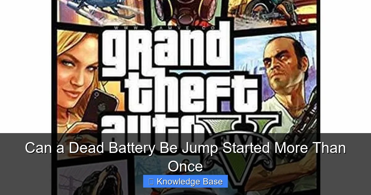 Can a Dead Battery Be Jump Started More Than Once