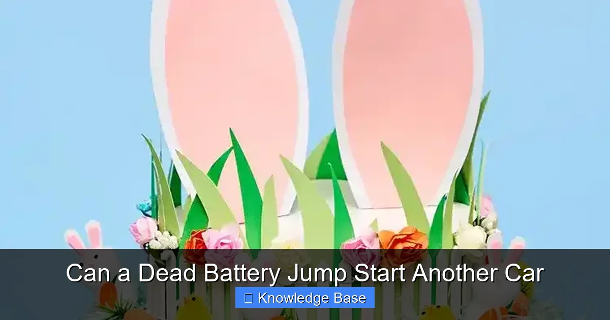 Can a Dead Battery Jump Start Another Car