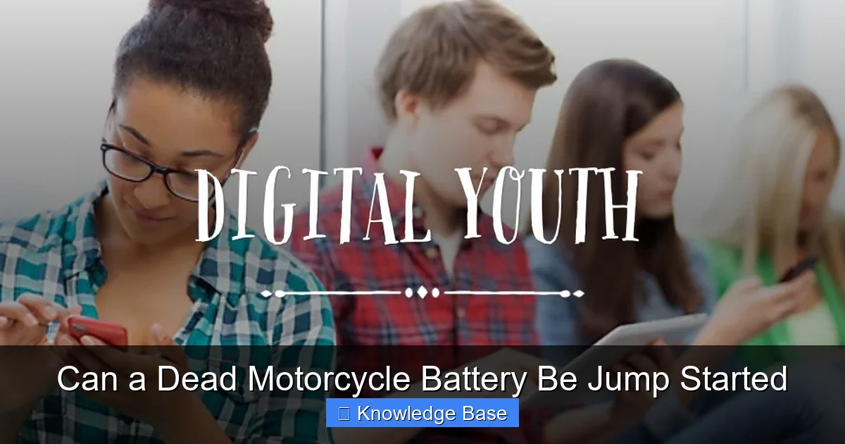 Can a Dead Motorcycle Battery Be Jump Started