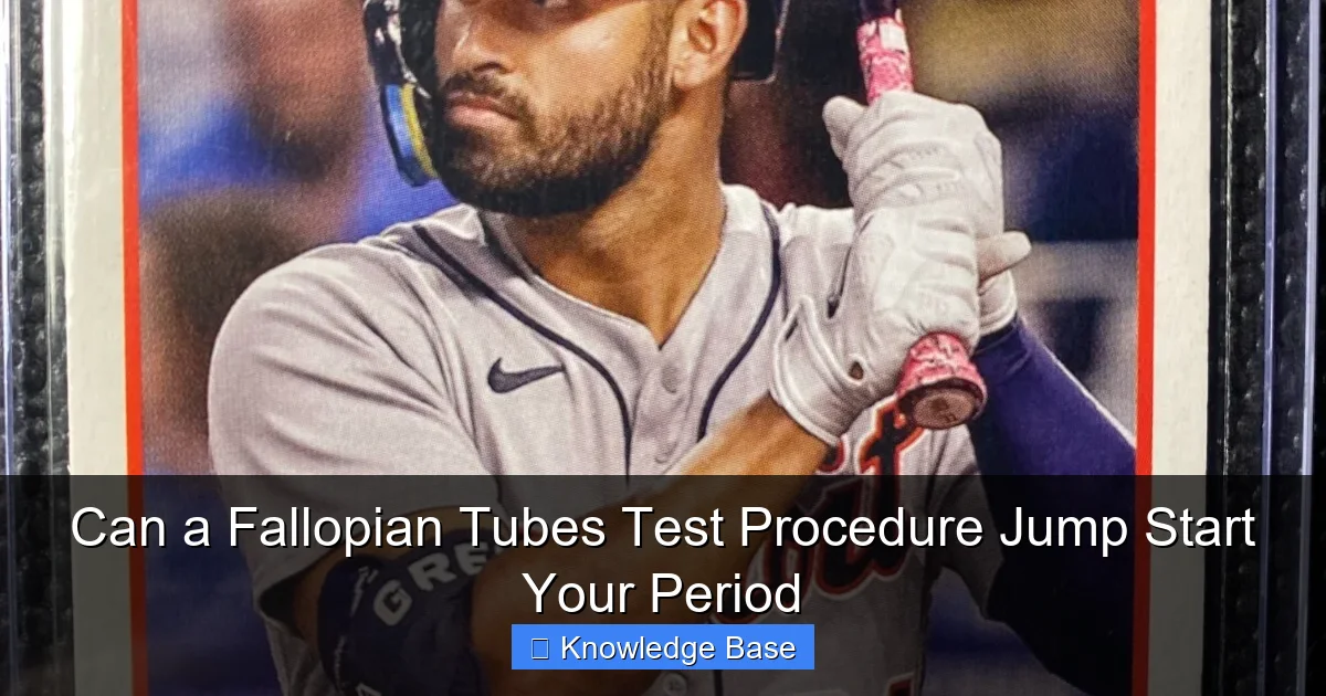 Can a Fallopian Tubes Test Procedure Jump Start Your Period