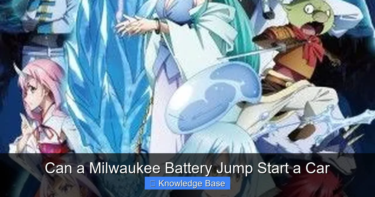Can a Milwaukee Battery Jump Start a Car