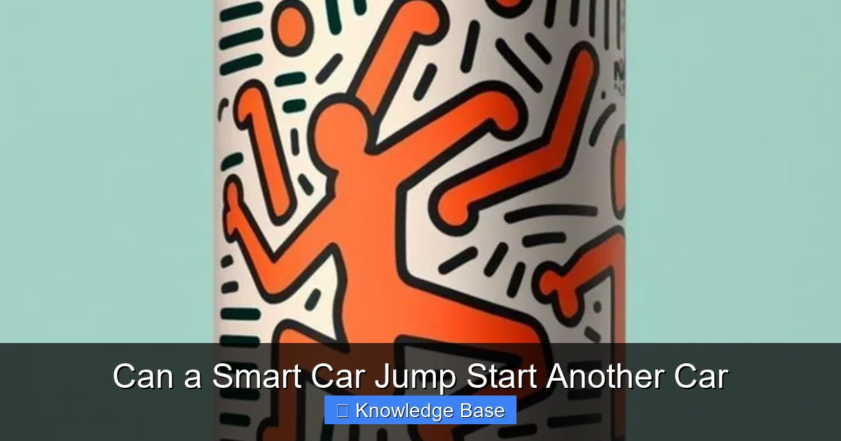 Can a Smart Car Jump Start Another Car