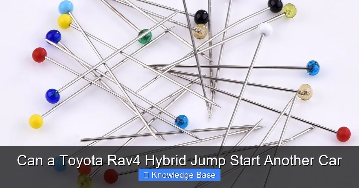 Can a Toyota Rav4 Hybrid Jump Start Another Car
