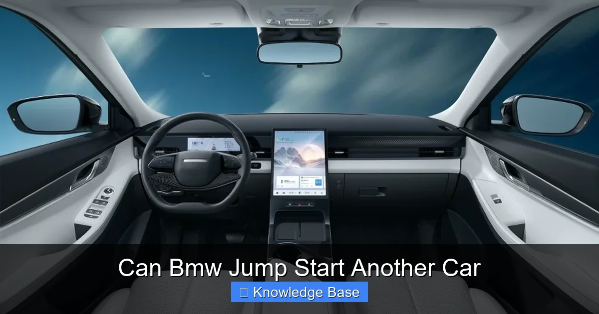 Can Bmw Jump Start Another Car