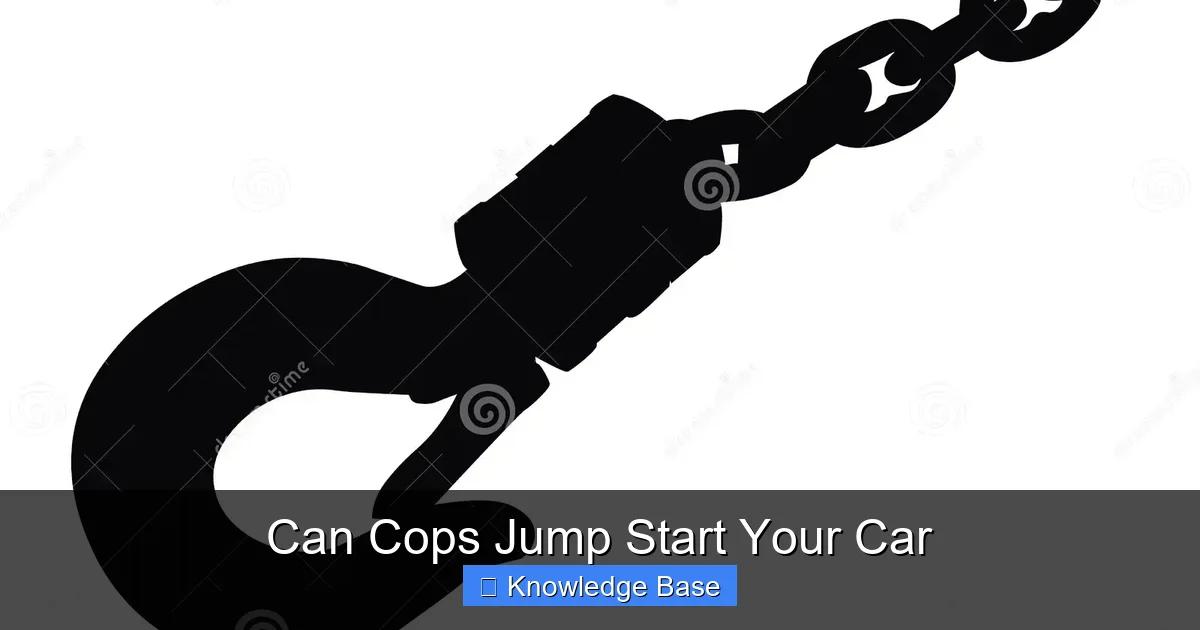 Can Cops Jump Start Your Car